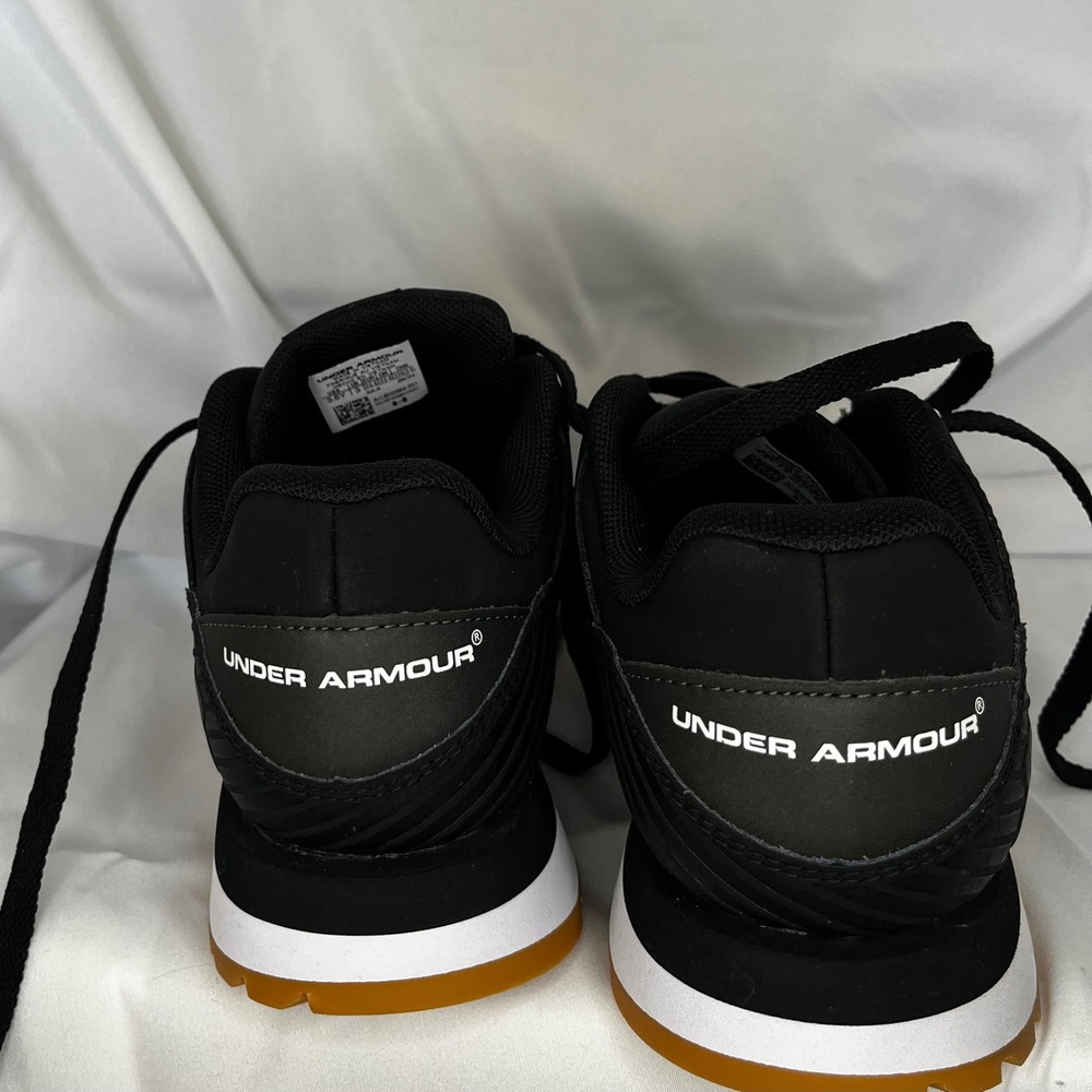 Under Armour Kids Black Running Shoes‎ Athletic Sneakers Size Little Kids 3 - Picture 4 of 5